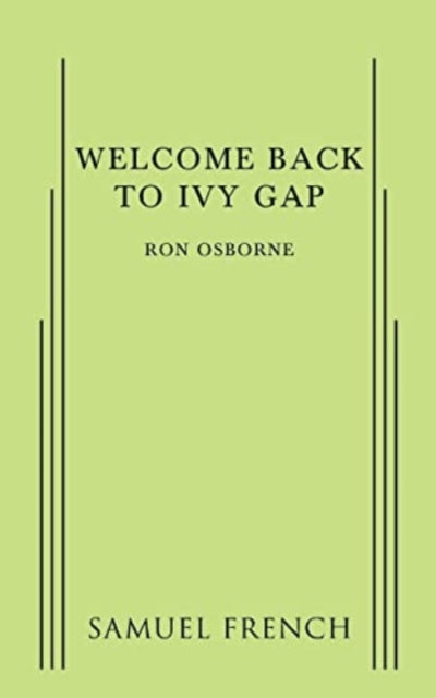 Book cover of: Welcome Back to Ivy Gap. By: Ron Osborne