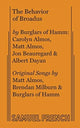 Book cover of: Behavior of Broadus. By: Albert Dayan