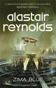 Book cover of: Zima Blue. By: Alastair Reynolds