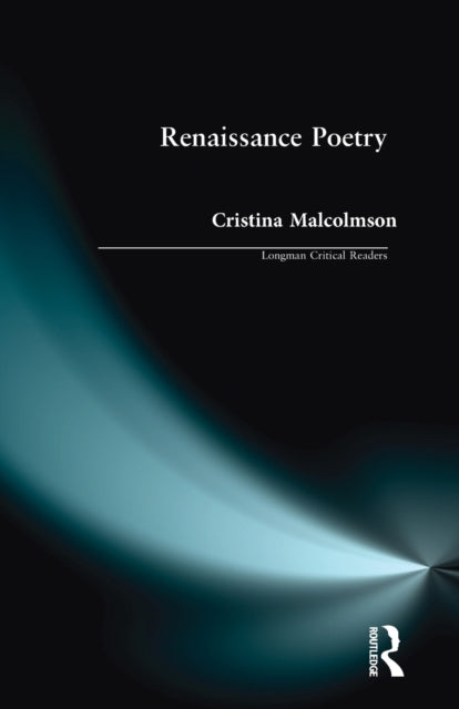 Book cover of: Renaissance Poetry