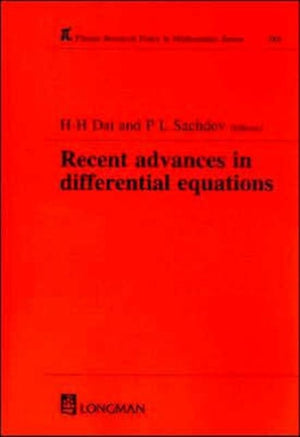 Recent Advances in Differential Equations