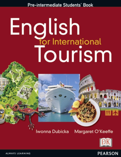Book cover of: English for International Tourism Pre-Intermediate Course Book. By: Iwonna Dubicka