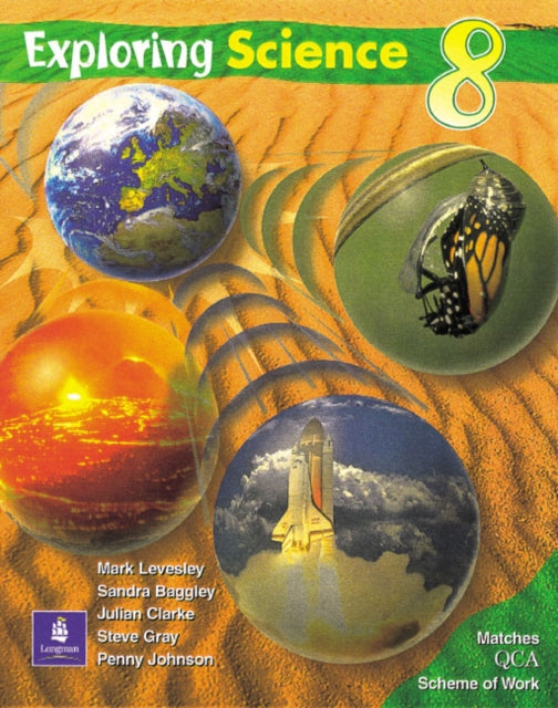 Book cover of: Exploring Science QCA Pupils Book Year 8 Second Edition Paper. By: M. Levesley