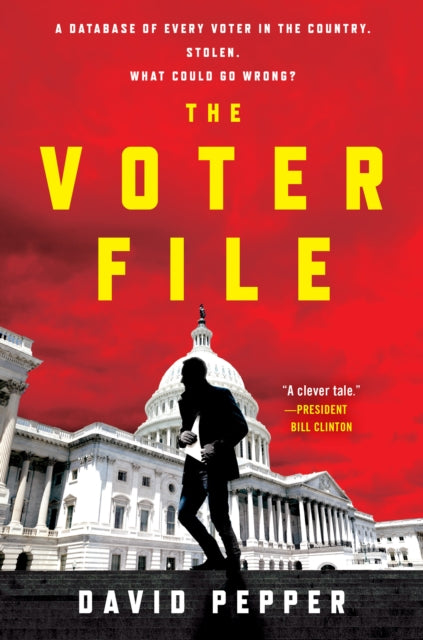 Book cover of: Voter File. By: David Pepper