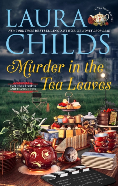 Book cover of: Murder in the Tea Leaves. By: Laura Childs
