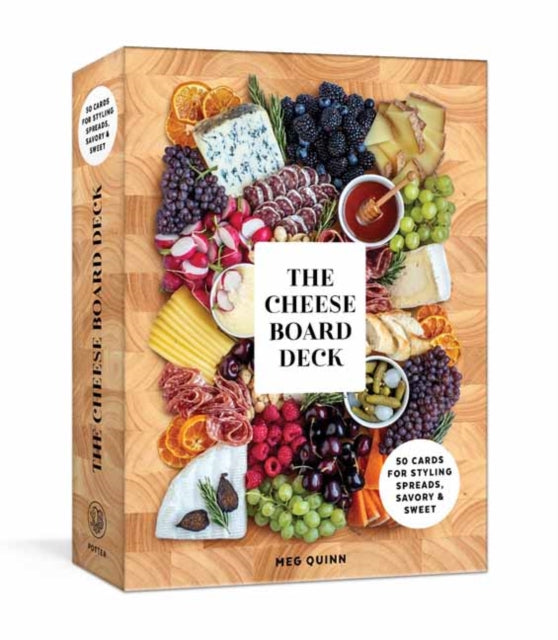 Book cover of: Cheese Board Deck. By: Meg Quinn