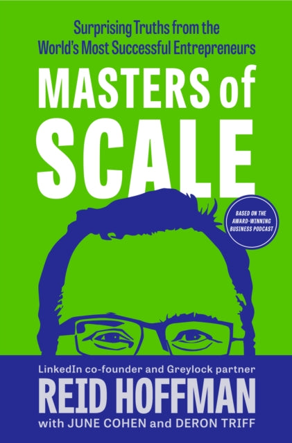 Book cover of: Masters of Scale. By: Reid Hoffman