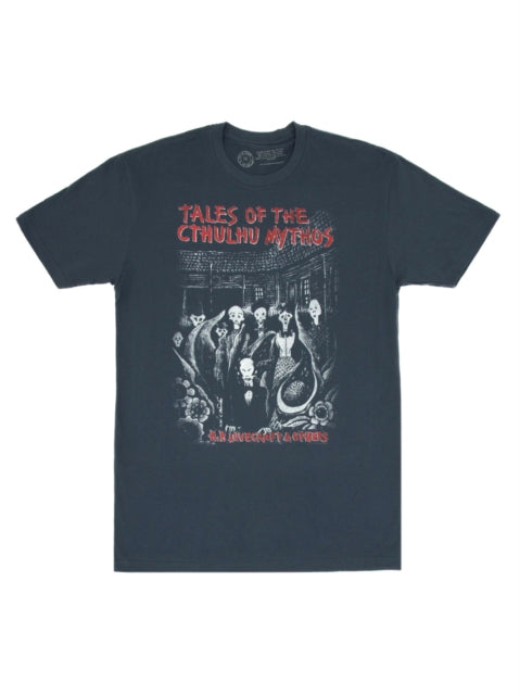 Book cover of: Tales of the Cthulhu Mythos Unisex T-shirt X-small