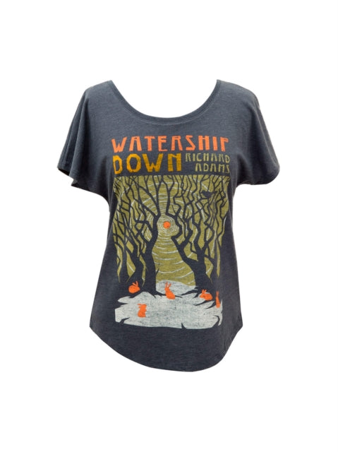 Book cover of: Watership Down Women's Relaxed Fit T-shirt Large