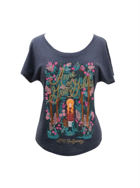 Book cover of: Anne of Green Gables Women's Relaxed Fit T-shirt X-large