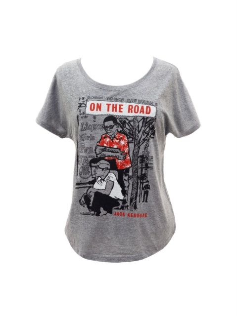 Book cover of: On the Road Women's Relaxed Fit T-shirt Small