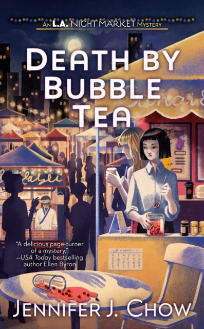 Book cover of: Death by Bubble Tea. By: Jennifer J. Chow