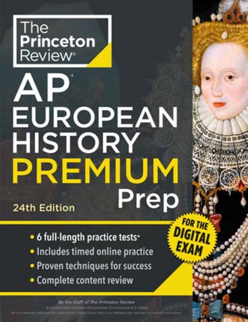 Book cover of: Princeton Review AP European History Premium Prep, 24th Edition