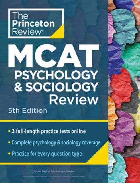Book cover of: Princeton Review MCAT Psychology and Sociology Review, 5th Edition