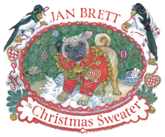Book cover of: Christmas Sweater. By: BRETT, JAN