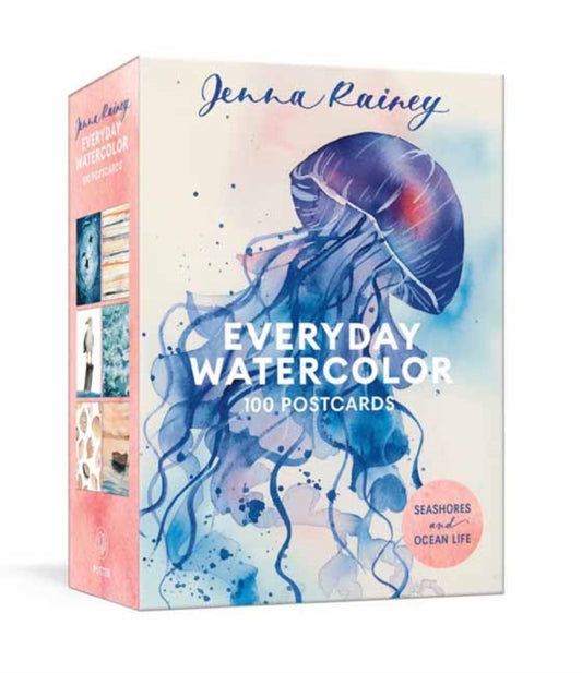 Book cover of: Everyday Watercolor 100 Postcards