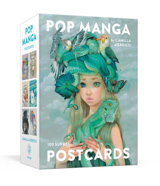 Book cover of: Pop Manga Postcards