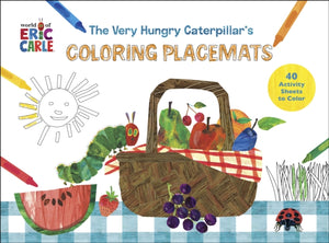 Very Hungry Coloring Placemats, 40 Activity Sheets to Color