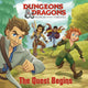Book cover of: Quest Begins (Dungeons & Dragons: Honor Among Thieves). By: Matt Huntley