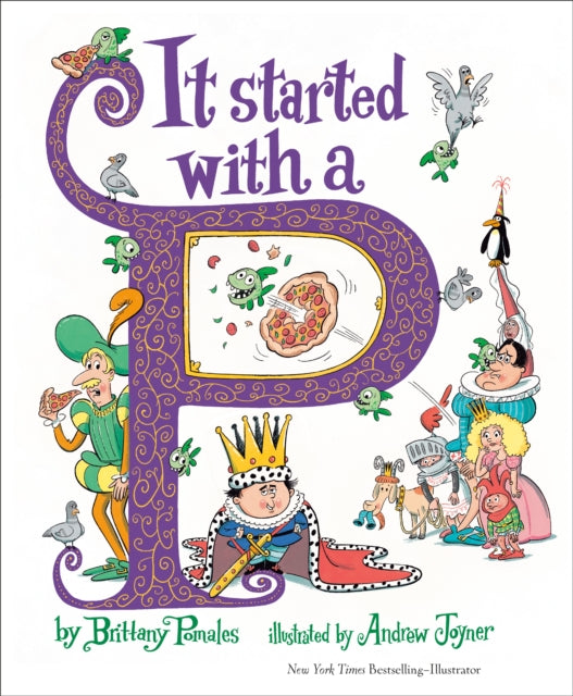 Book cover of: It Started with a P. By: Brittany Pomales