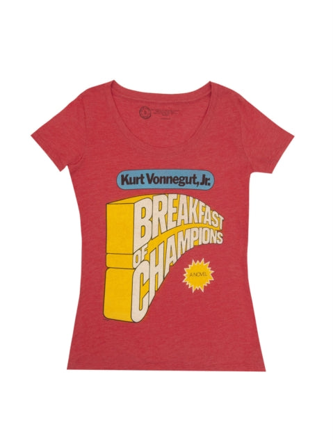 Book cover of: Breakfast of Champions Women's Scoop T-shirt Large