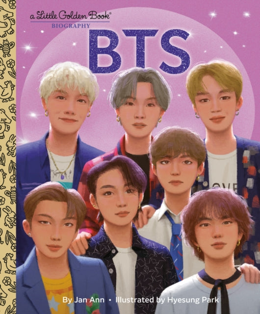 Book cover of: BTS: A Little Golden Book Biography