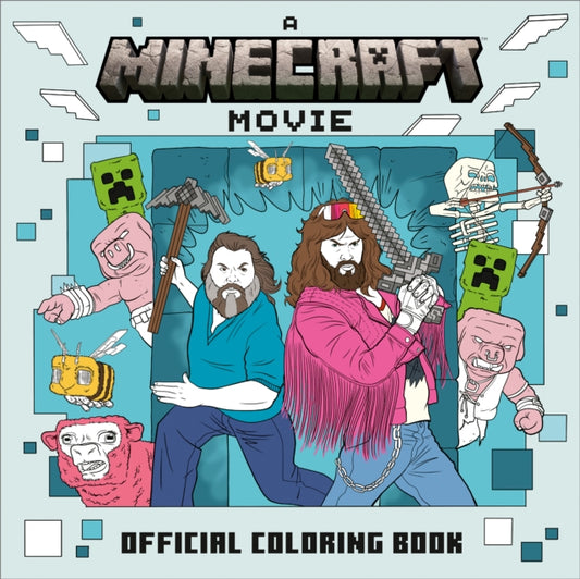 Book cover of: Minecraft Movie Official Coloring Book