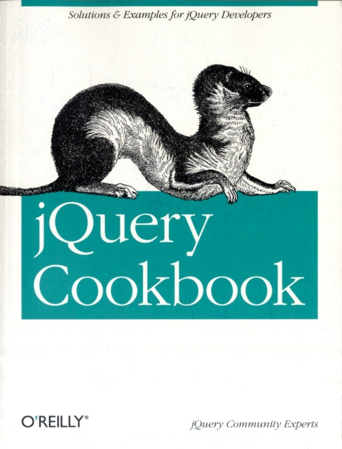 Book cover of: jQuery Cookbook. By: jQuery Community Experts