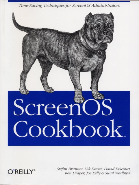 Book cover of: ScreenOS Cookbook. By: Stefan Brunner