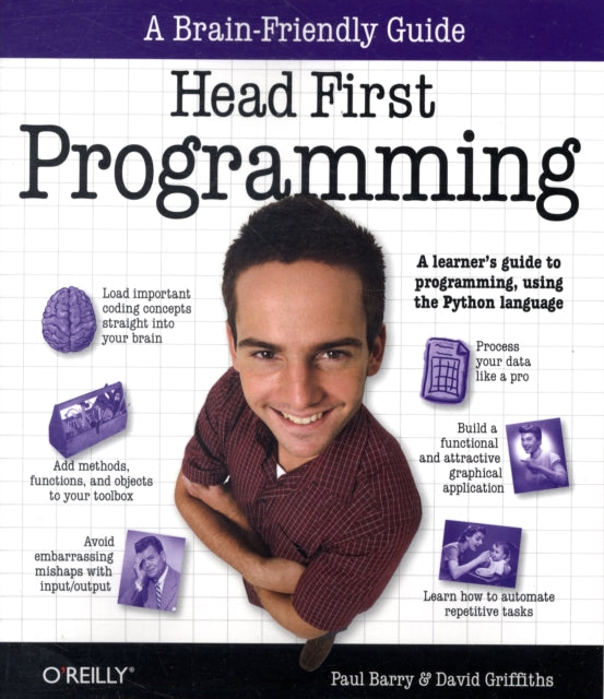 Book cover of: Head First Programming