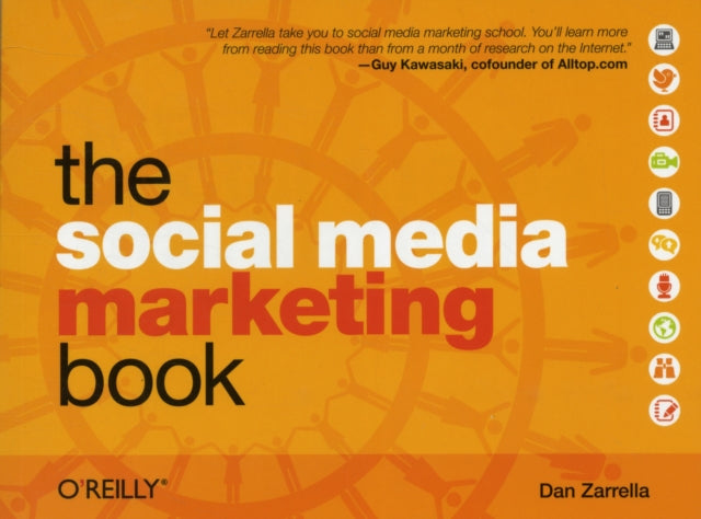 Book cover of: Social Media Marketing Book. By: Dan Zarrella
