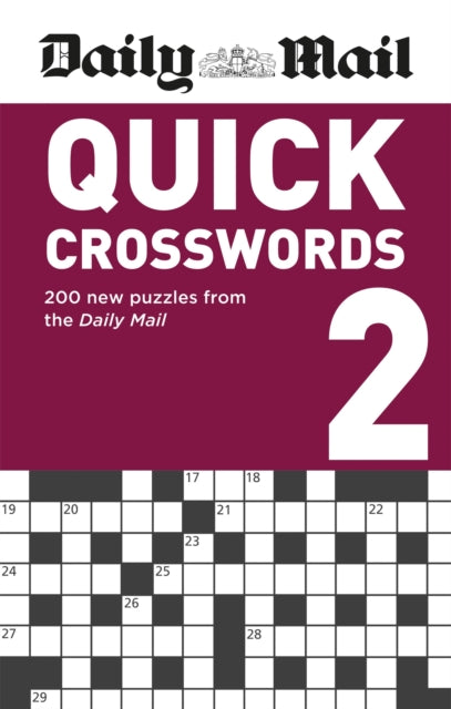 Daily Mail Quick Crosswords Volume 2 9780600636243 Hamlyn