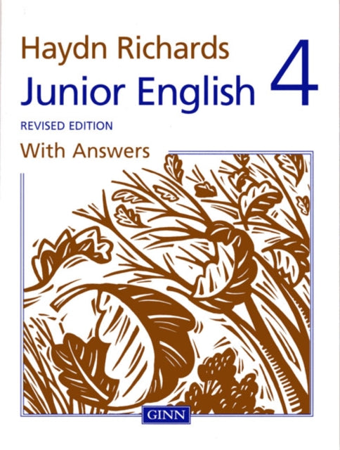 Book cover of: Haydn Richards Junior English Book 4 With Answers (Revised Edition)
