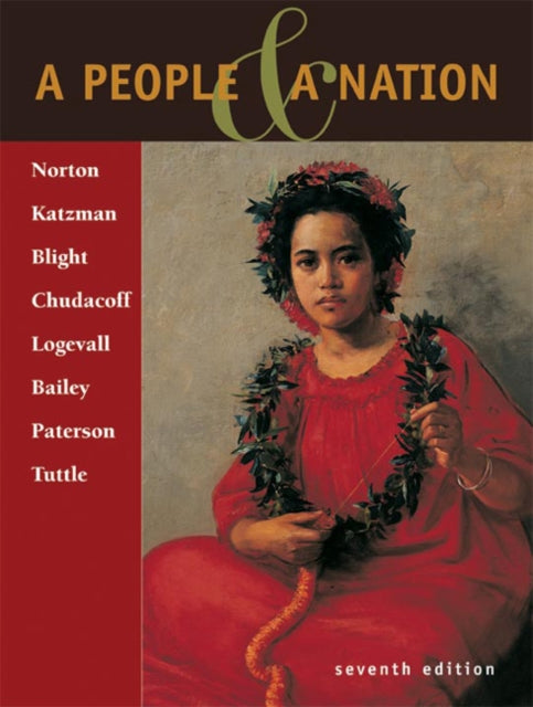 Book cover of: People and a Nation
