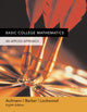 Book cover of: Basic College Mathematics. By: Richard N. Aufmann