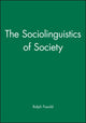 Book cover of: Sociolinguistics of Society