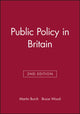 Book cover of: Public Policy in Britain