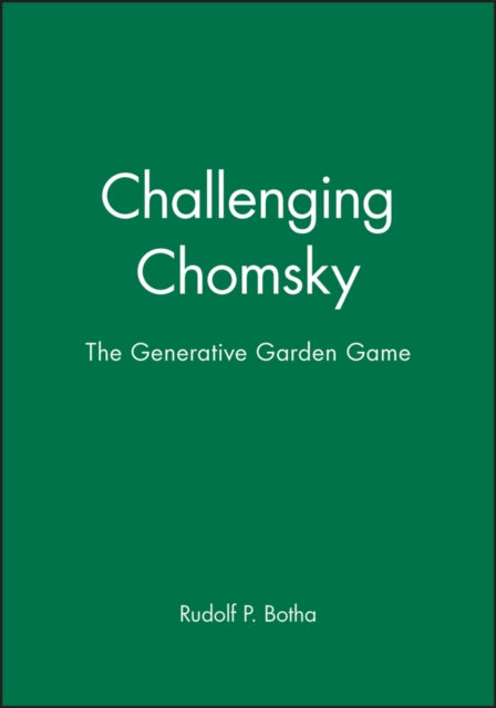 Book cover of: Challenging Chomsky. By: Rudolf P. Botha