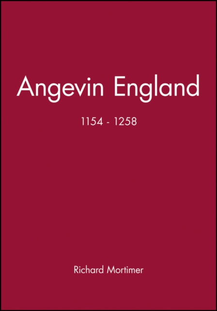Book cover of: Angevin England. By: Richard Mortimer