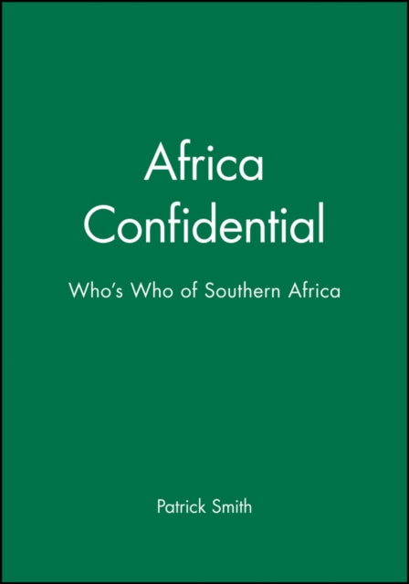 Book cover of: Africa Confidential