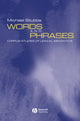 Book cover of: Words and Phrases. By: Michael Stubbs