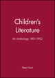 Book cover of: Children's Literature. By: Peter Hunt