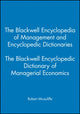 Book cover of: Blackwell Encyclopedic Dictionary of Managerial Economics