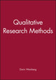Book cover of: Qualitative Research Methods. By: Darin Weinberg