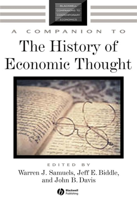 Book cover of: Companion to the History of Economic Thought. By: Jeff Biddle