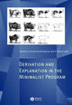 Book cover of: Derivation and Explanation in the Minimalist Program