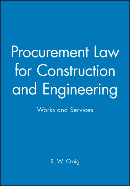 Procurement Law for Construction and Engineering