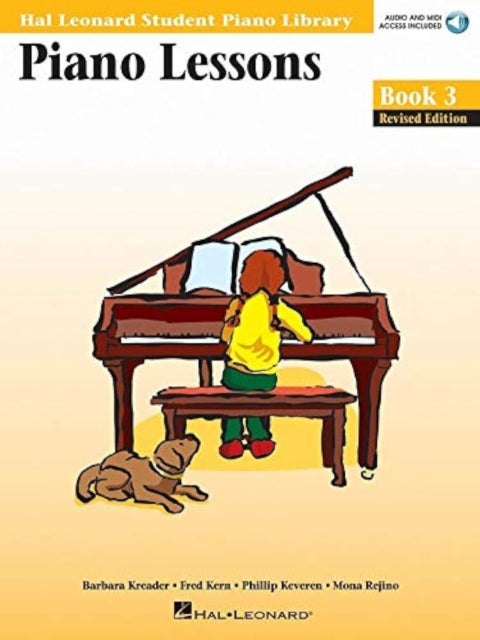 Book cover of: Piano Lessons Book 3  & Audio
