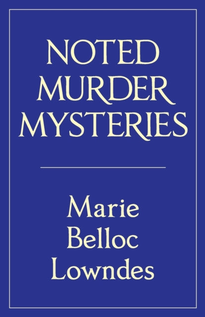 Book cover of: Noted Murder Mysteries
