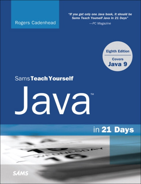 Book cover of: Sams Teach Yourself Java in 21 Days (Covers Java 11/12)
